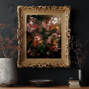 Bouquet Noir painting