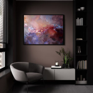 Celestial Blush painting