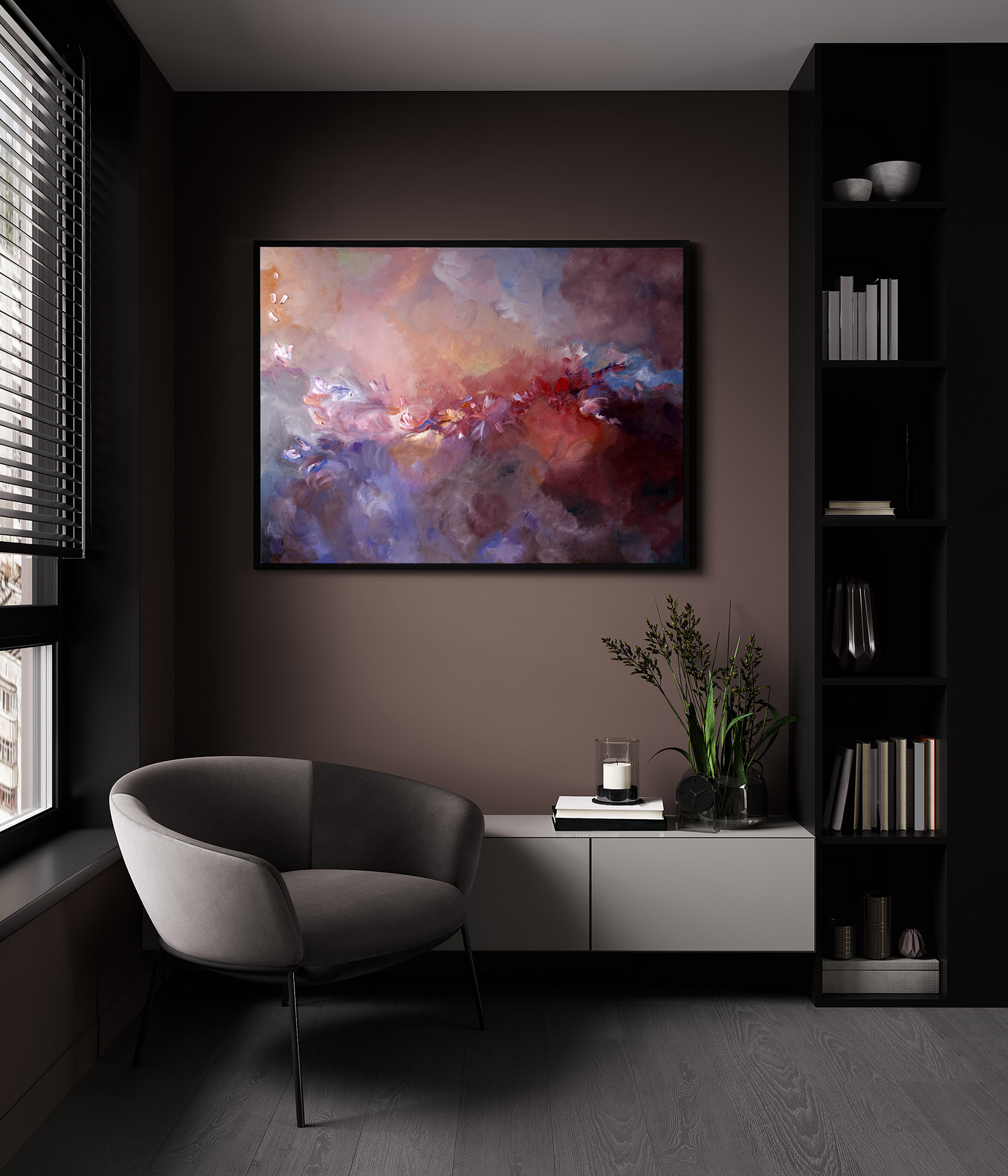 Celestial Blush painting Celestial Blush painting