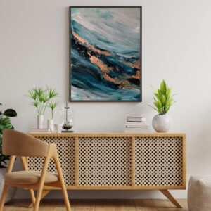 Geode Sea painting