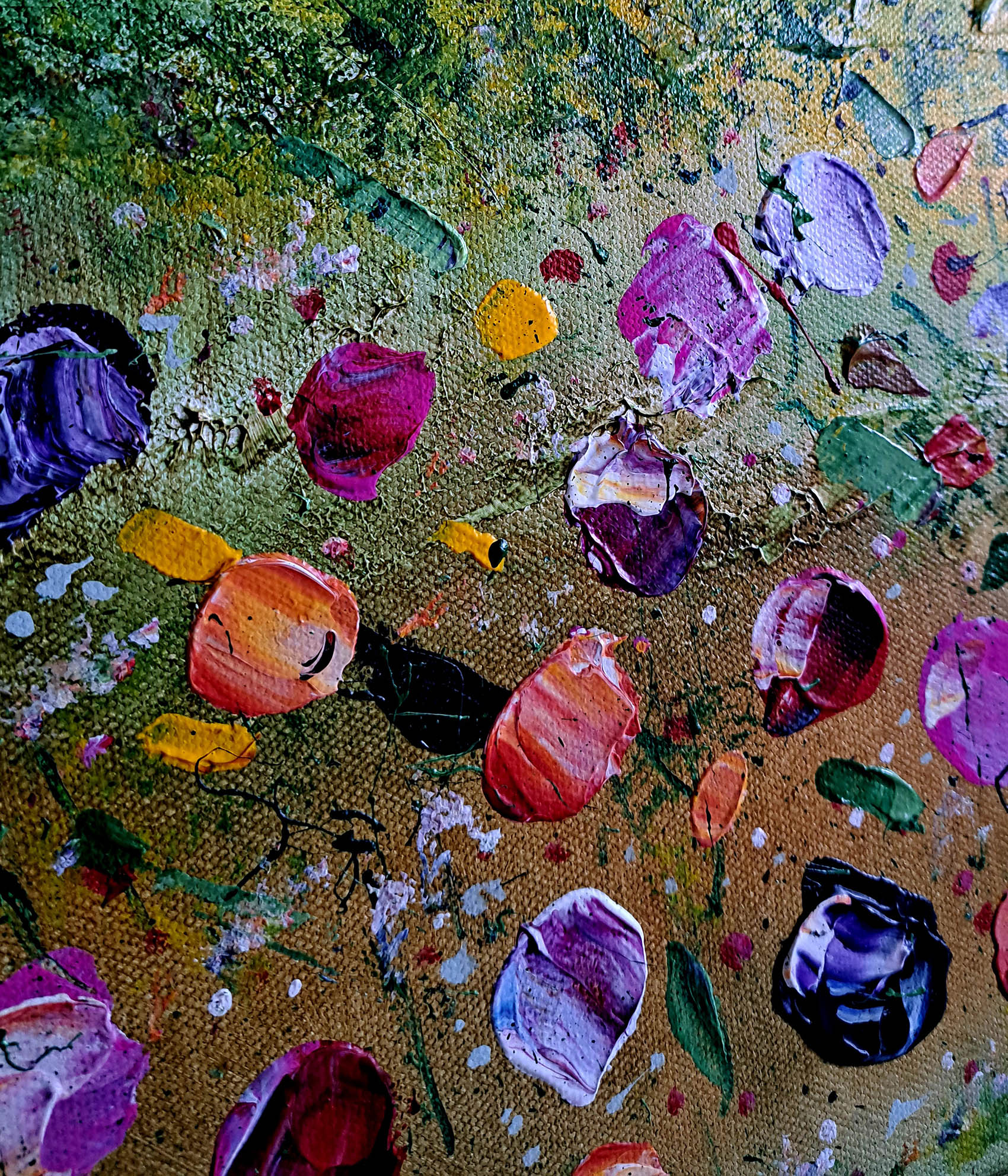 Gold Field painting Gold Field painting