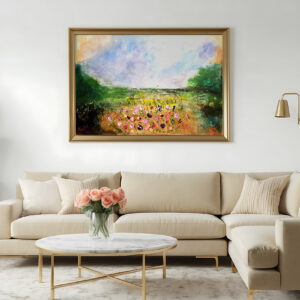 Gold Field painting