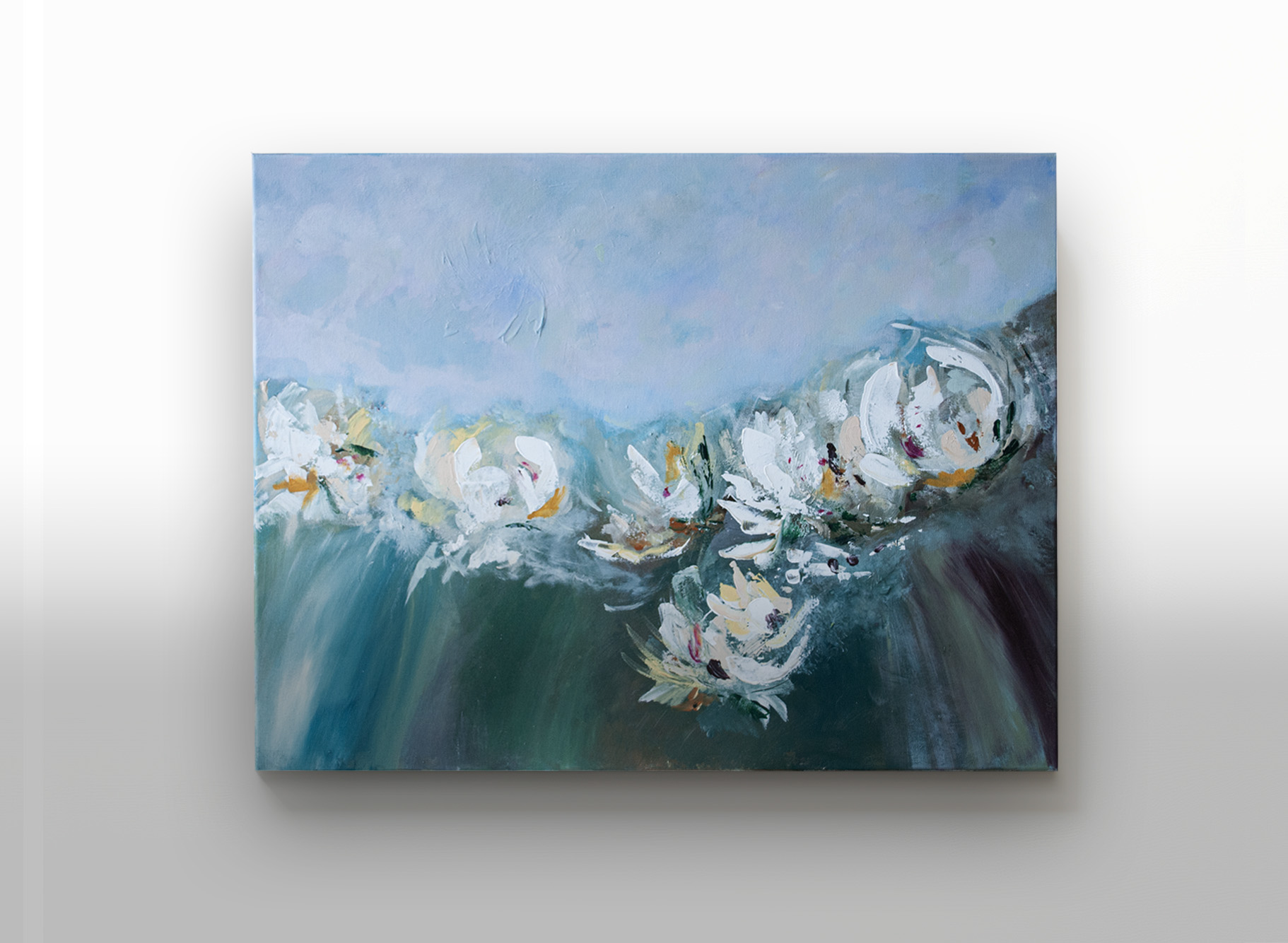 Magnolias painting