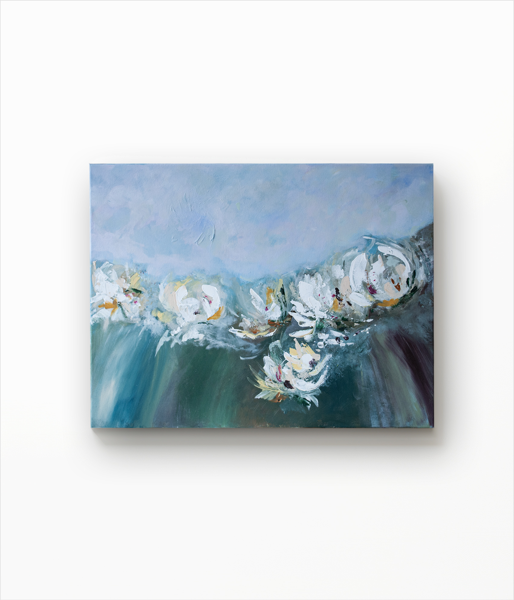 Magnolias painting