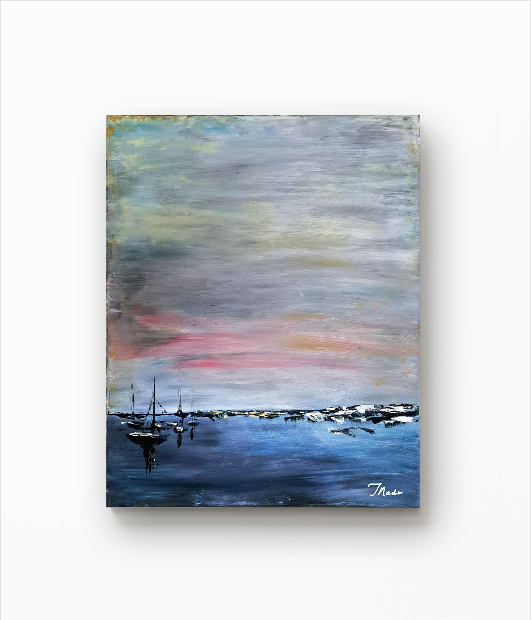 Moody Waters painting Moody Waters painting