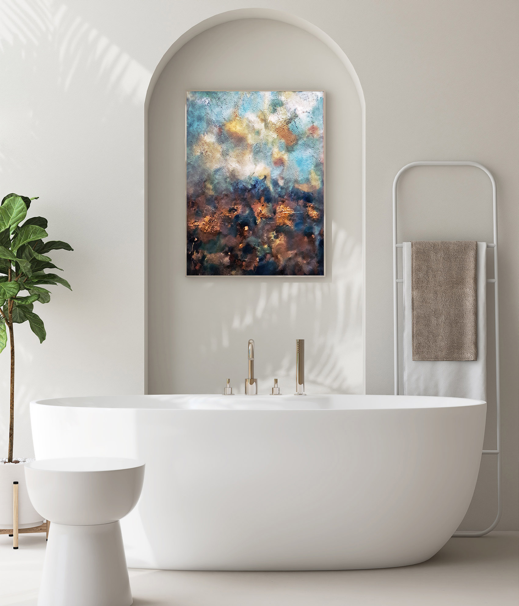 Rococo Sky painting Rococo Sky painting