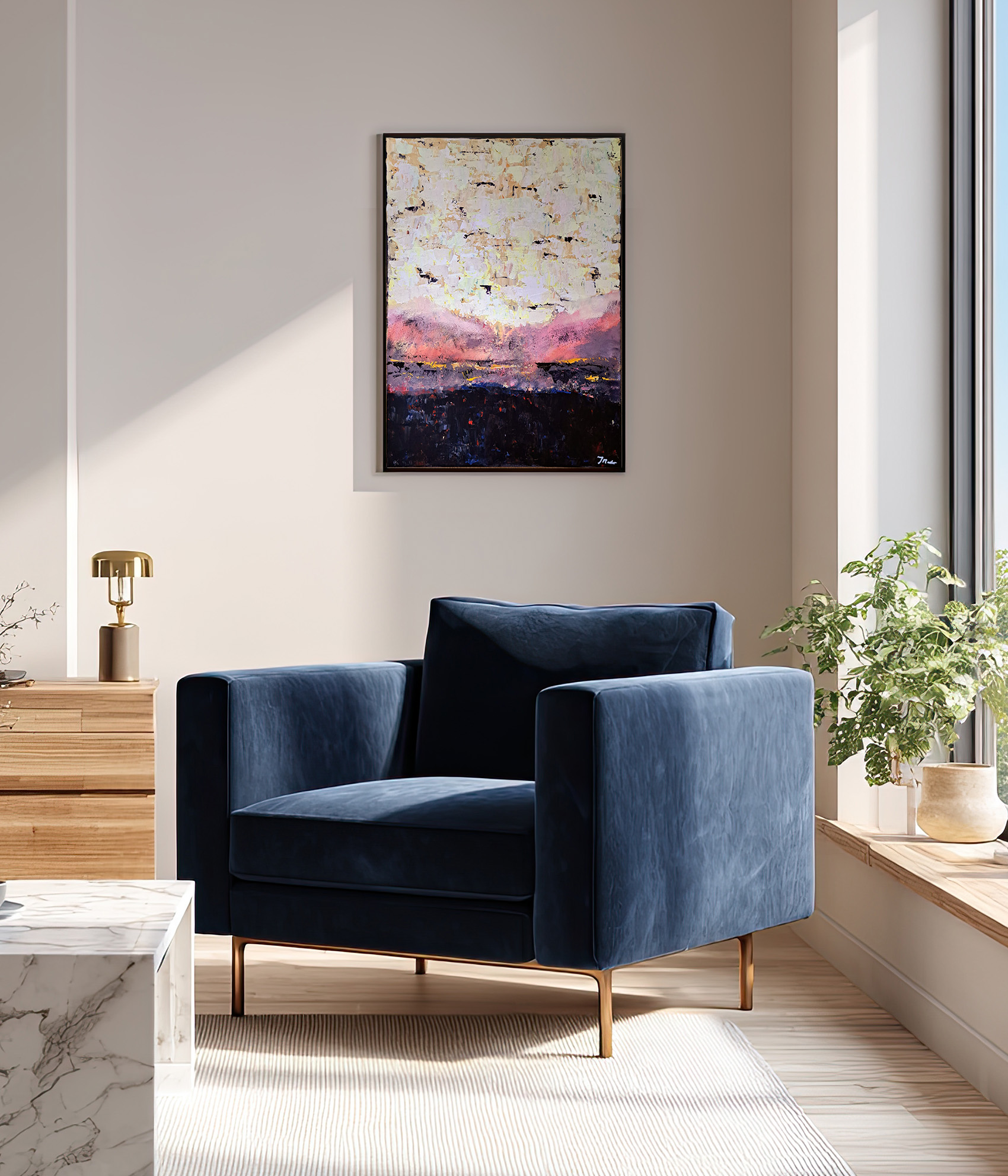 Velvet Skies painting Velvet Skies painting