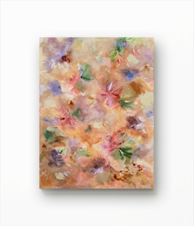 Where Petals Drift Large Painting